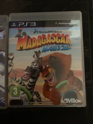 Lote 3 Juegos PS3: FIFA 14, MotoGP 10/11, Madagasc
