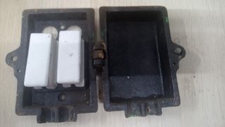 Caja Fusible Acometida Eléctrica Hierro