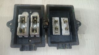 Caja Fusible Acometida Eléctrica Hierro