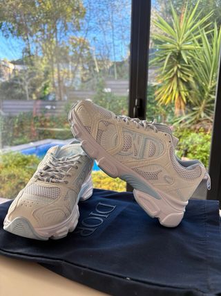 Zapatillas Dior Mujer Blancas y Azules