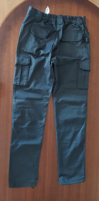 Pantalones de trabajo gris oscuro talla M
