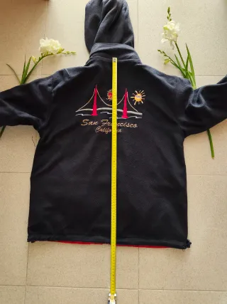 Chaqueta Hombre Talla M Azul y Roja