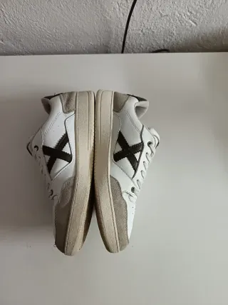 Munich N41 Zapatillas Deportivas Blancas y Grises