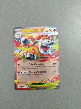 Mega-Camerupt EX 022/132 Carta Pokémon