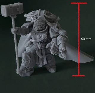 Miniatura 3D Caballero Templario Rol