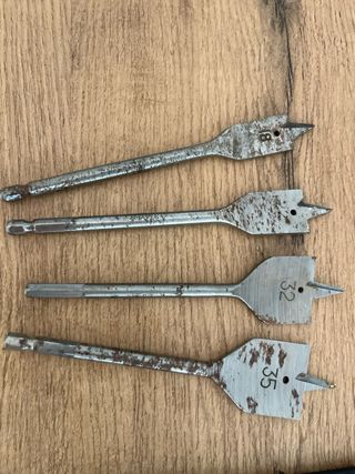 Pack 4 Brocas Planas Pala