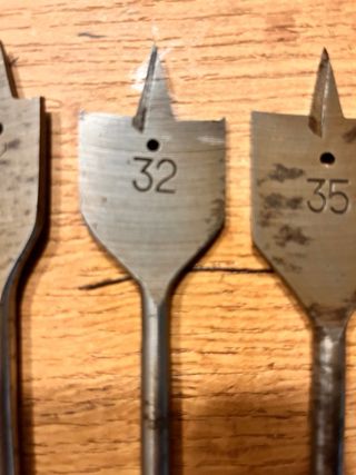 Pack 6  Brocas Planas Pala