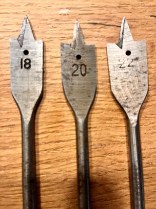 Pack 6  Brocas Planas Pala