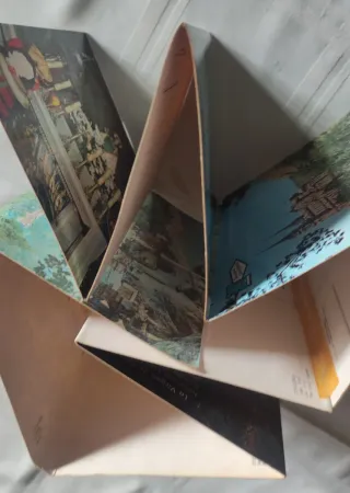 Lote de postales Covadonga Cuna de la Reconquista