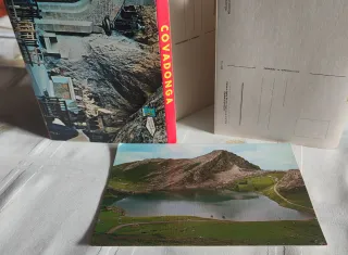 Lote de postales Covadonga Cuna de la Reconquista