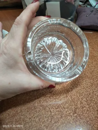 Posacenere in cristallo