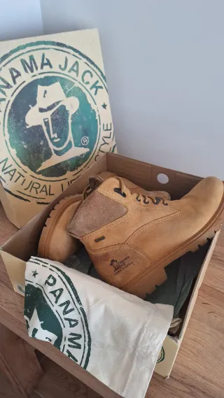 Botas Panama Jack GTX Gore-Tex Beige