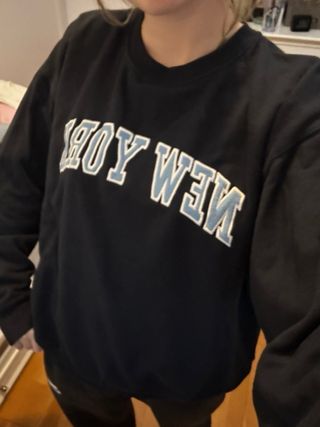 Sudadera New York Azul Marino