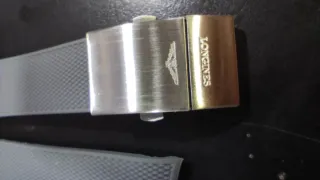 Correa Caucho Longines Hydroconquest 21mm Gris