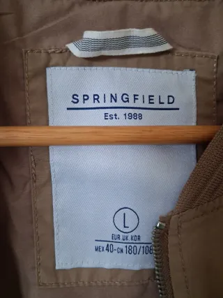 Chaqueta Bomber Springfield Beige