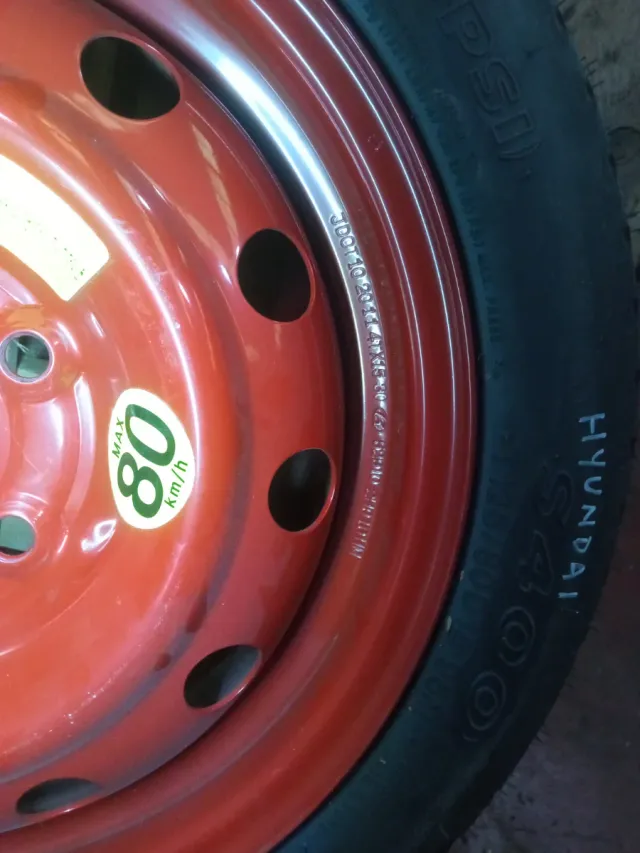 Rueda de repuesto Hyundai Veloster