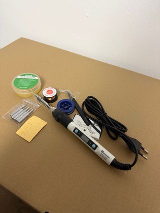 Kit Soldador Estaño Digital + Accesorios