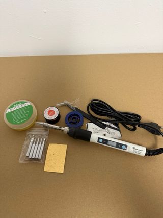 Kit Soldador Estaño Digital + Accesorios