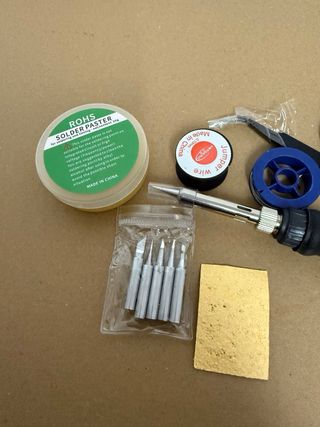 Kit Soldador Estaño Digital + Accesorios