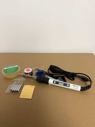 Kit Soldador Estaño Digital + Accesorios