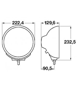 Faro HELLA Luminator Metal
