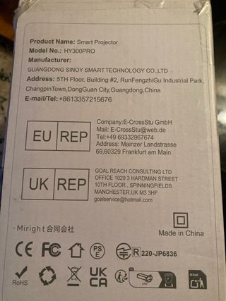 Proyector MAGCUBIC Multimedia WiFi