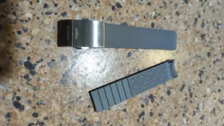 Correa Caucho Longines Hydroconquest 19mm Gris