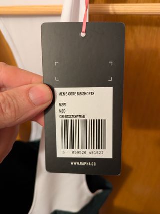 NUEVO Culote RAPHA CORE BIB SHORTS talla M.