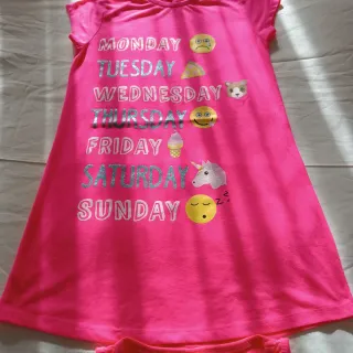 Conjunto Camiseta y Vestido Playa Niña talla 10 11