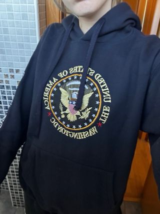 Sudadera Washington DC Azul Marino