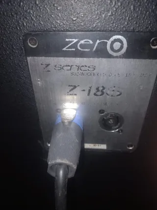 Equipo Sonido Potente, subwoofer