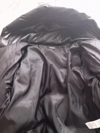 Chaqueta acolchada negra