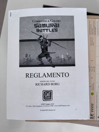 Commands & Colors Samurai Battles CON INSERTO