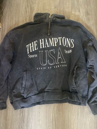 Pack Sudaderas 1/4 cremallera beige y negra