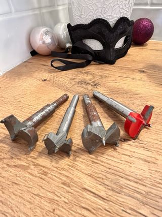 Pack 4 Brocas Forstner Cazoleta