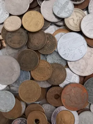 Lote Monedas Colección Variada mas de 700 monedas