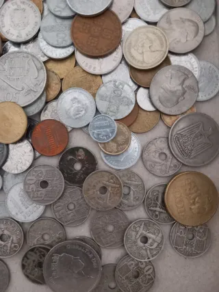 Lote Monedas Colección Variada mas de 700 monedas