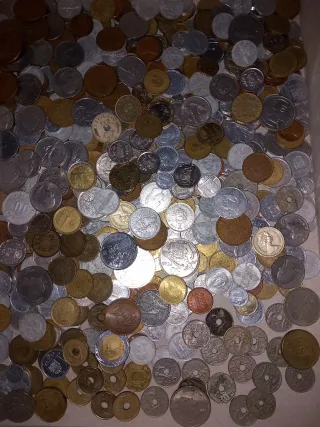 Lote Monedas Colección Variada mas de 700 monedas