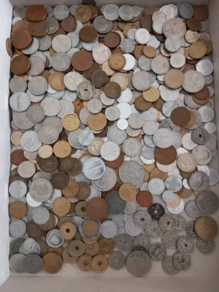 Lote Monedas Colección Variada mas de 700 monedas