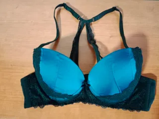 Sujetador encaje negro