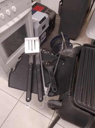 Barbacoa plegable nueva