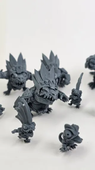 Equipo Chibi Lagartos Blood Bowl