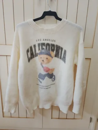 Jersey lana oso California Talla M