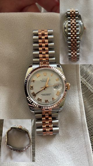 Rolex DateJust 36mm Oro Rosa