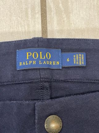Pantaloni Polo Ralph Lauren Blu Cotone