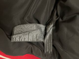 Casaco Rhude x Zara Rhuigi Bomber Vermelho Bege