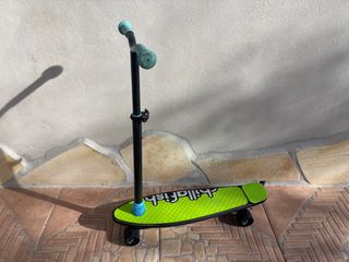 Patinete y monopatín infantil 4 ruedas Chillafish