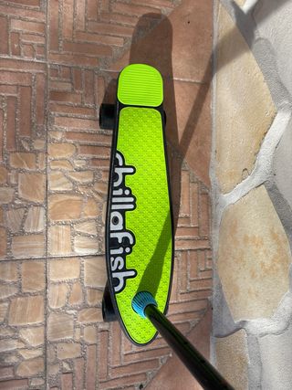 Patinete y monopatín infantil 4 ruedas Chillafish