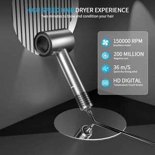 Secador Profesional IONIC 1500W Gris