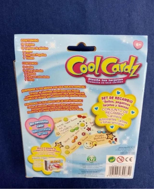 Cool Cardz hello kitty set de Recambio Tarjetas